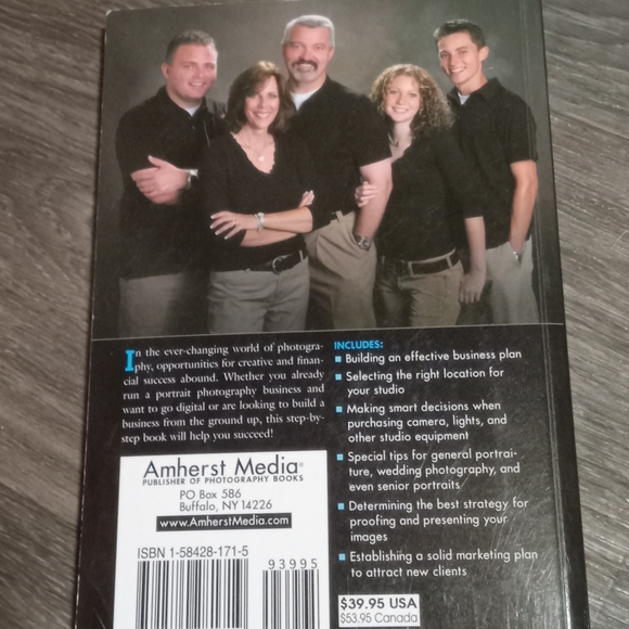 How to start and operate a digital portrait photography studio book. - Picture 2 of 11